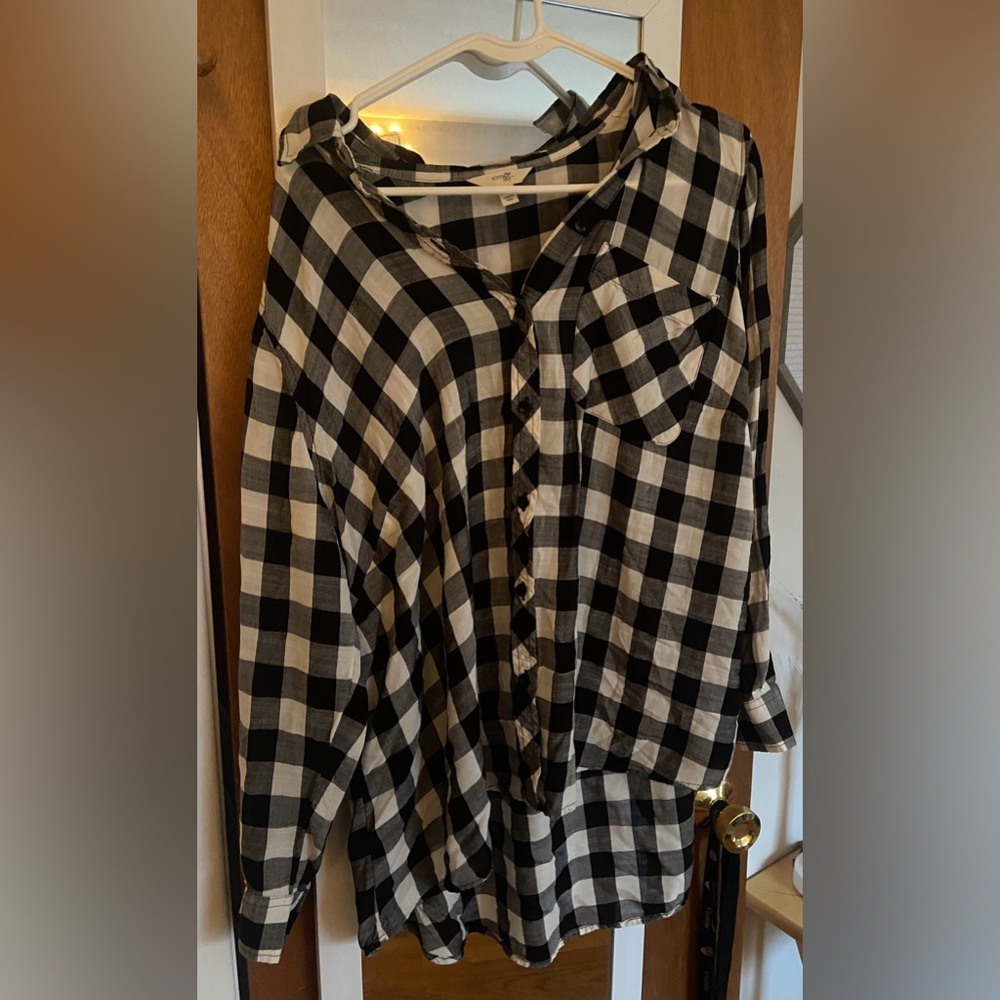 Thin flannel